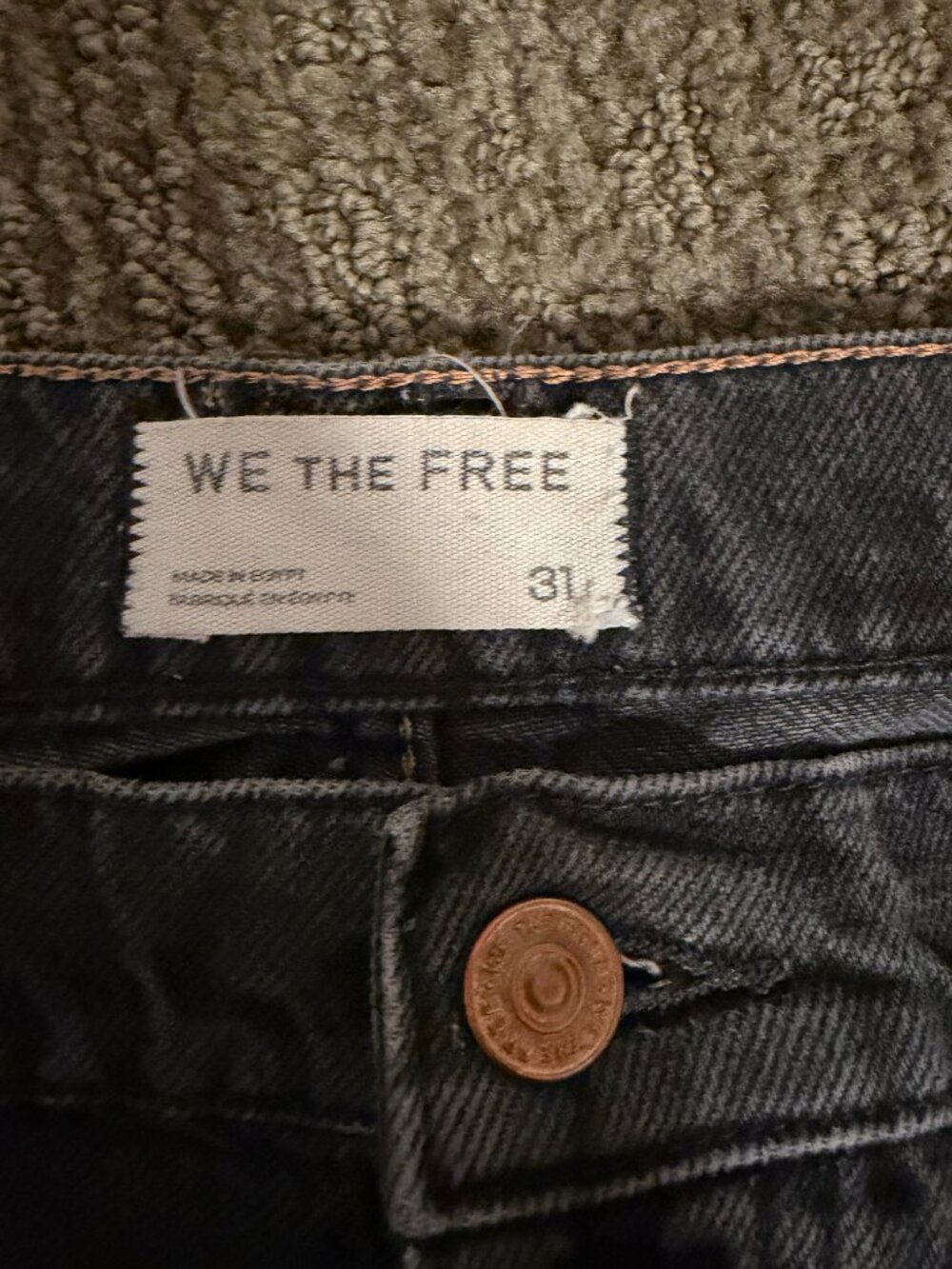 Free People Barrel Jeans, size 31 - Picture 3 of 4